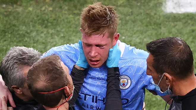 De Bruyne có thể lỡ EURO 2020 vì chấn thương nặng ở Chung kết C1 | TTVH